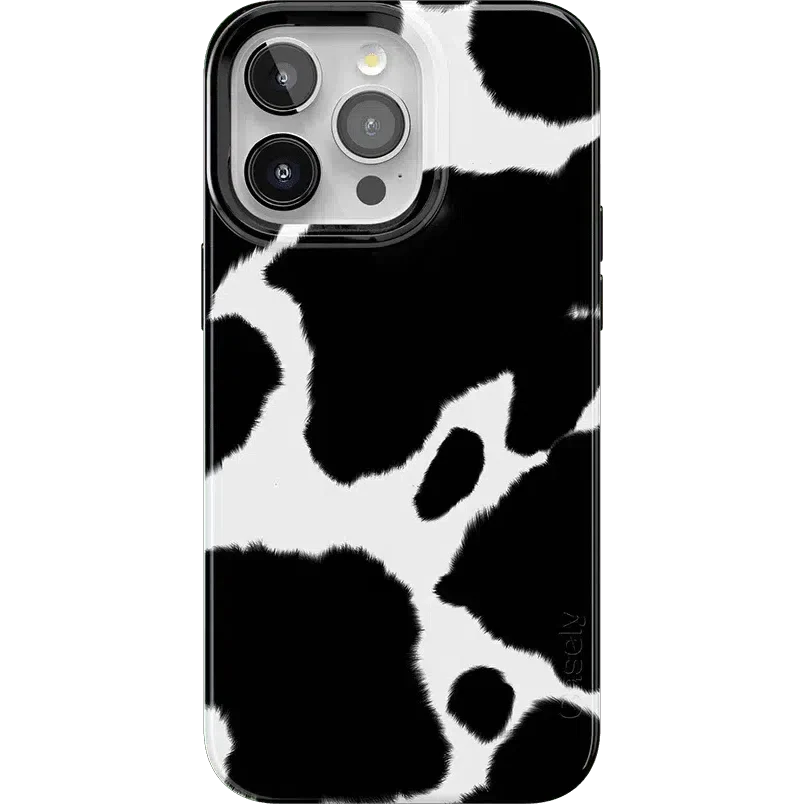 Current MOOd | Cow Print Case