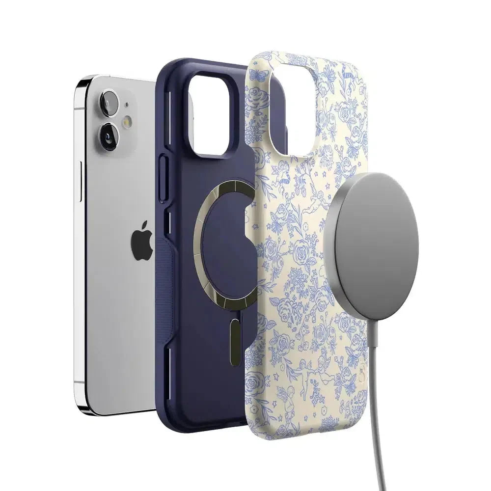 Cupid's Canvas | Periwinkle Floral Case