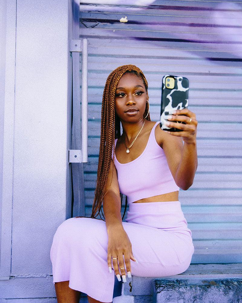 Current MOOd | Cow Print Case