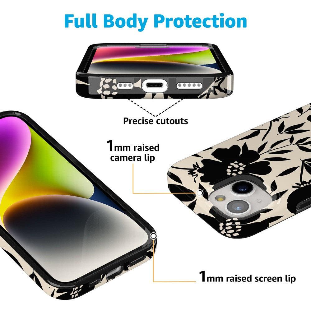 Dark Fantasy | Contrast Floral Case