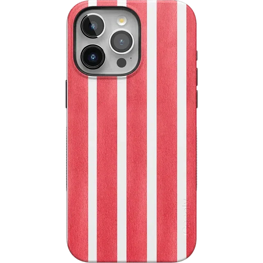 East Coast Summer | Red Stripes Case
