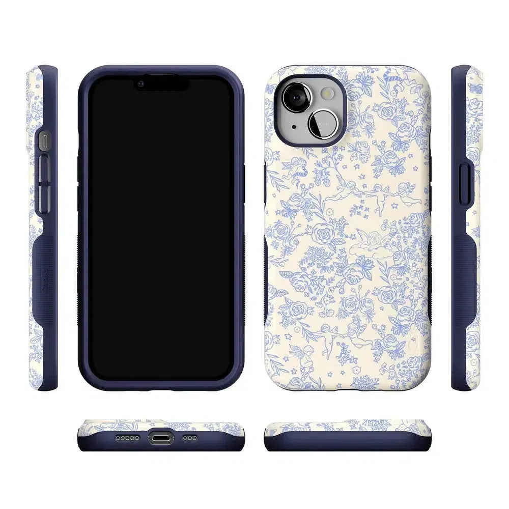Cupid's Canvas | Periwinkle Floral Case